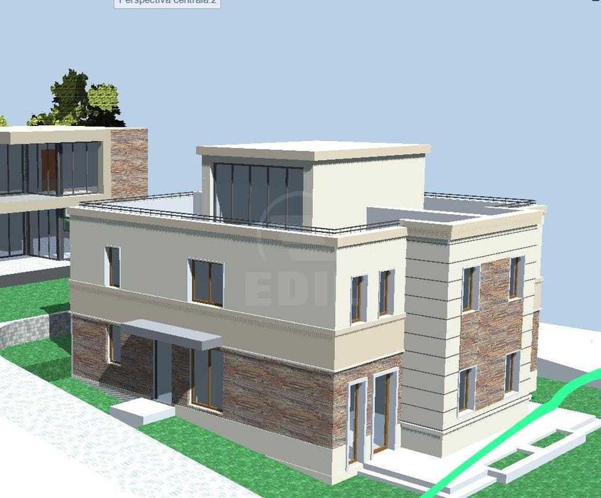 Duplex semifinisat, zona cu acces rapid spre Cluj-Napoca