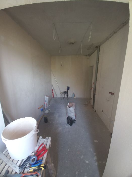 Штукатурка стен под маяк.