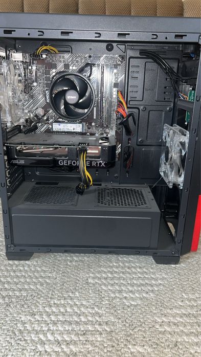 Pc gaming nou ryzen 5 5600g cu un rtx 4060 8 gb cu 16 gb ram ssd