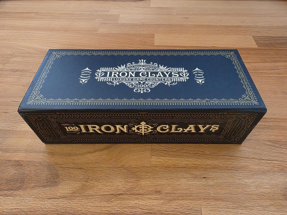 Луксозни покер чипове Roxley Iron Clays