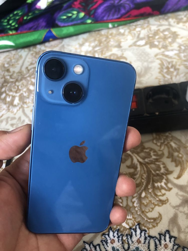 Айфон 13 мини цвет сини 128 гб