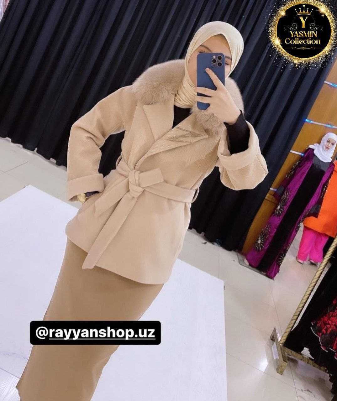 Drap Polo Palto ayollar uchun