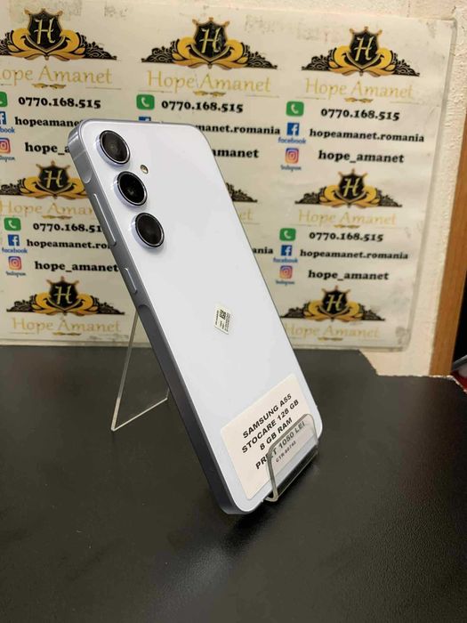 Hope Amanet P3 Crangasi Samsung A55 Stocare 128 GB/Ram 8 GB