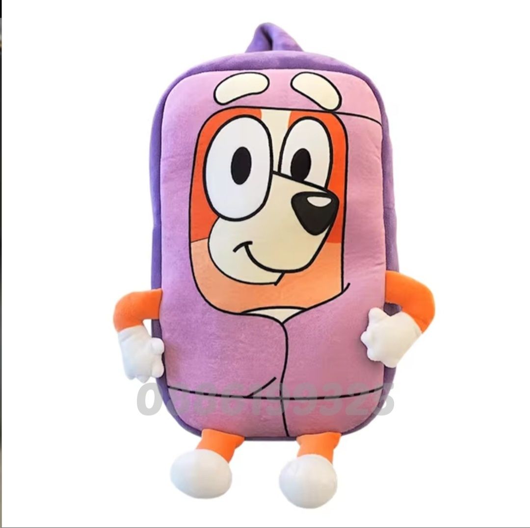 Плюшена играчка Раница Блуи и Бинго, Bluey and Bingo раница