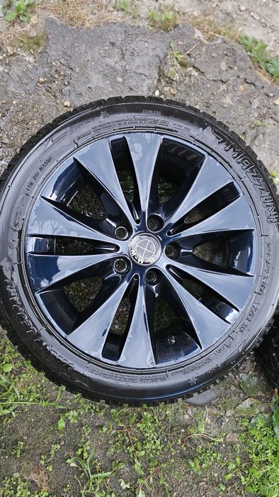 Jante bmw 5x120 r17 plus anvelope iarna