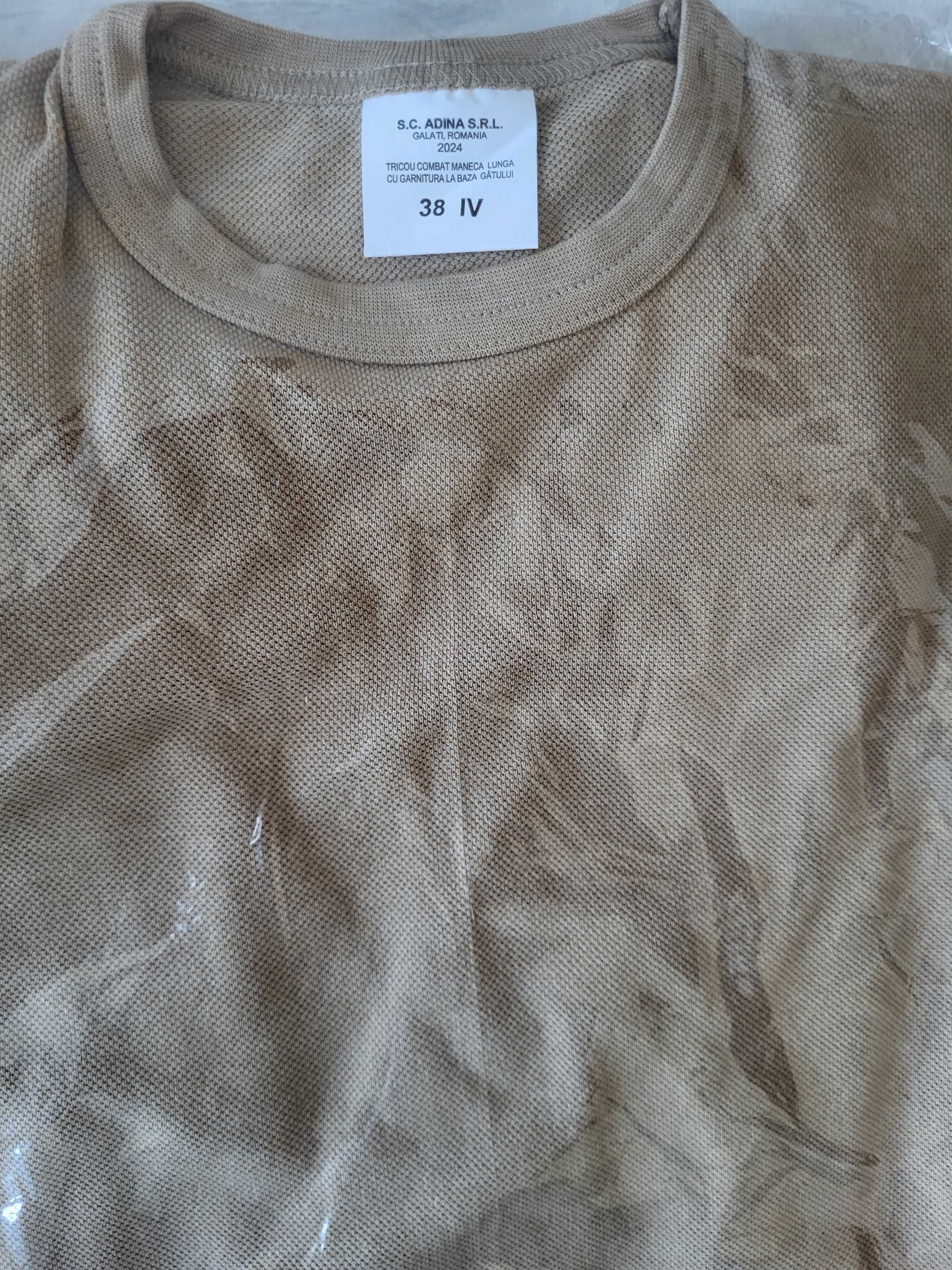 Tricou combat mânecă lungă și scurtă 38-III, 38-IV și 42-IV