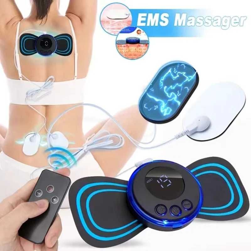 Електромагнитен импулсен масажор за врат и тяло