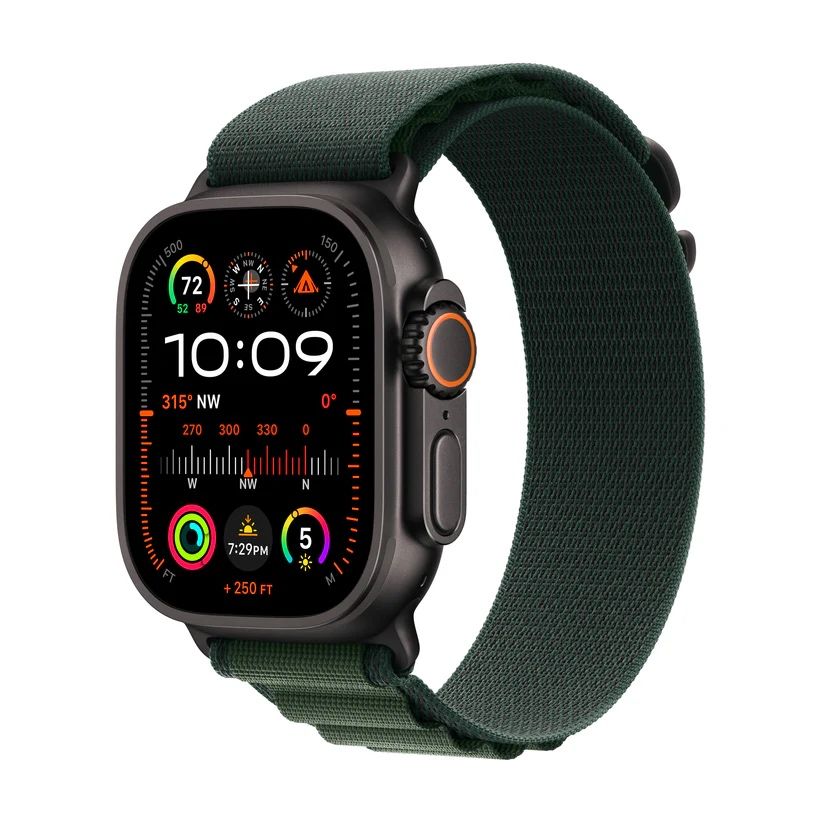 ЛИЗИНГ 55лв/м Apple Watch Ultra 2* Black Tit  49*mm/ часовник ултра 2
