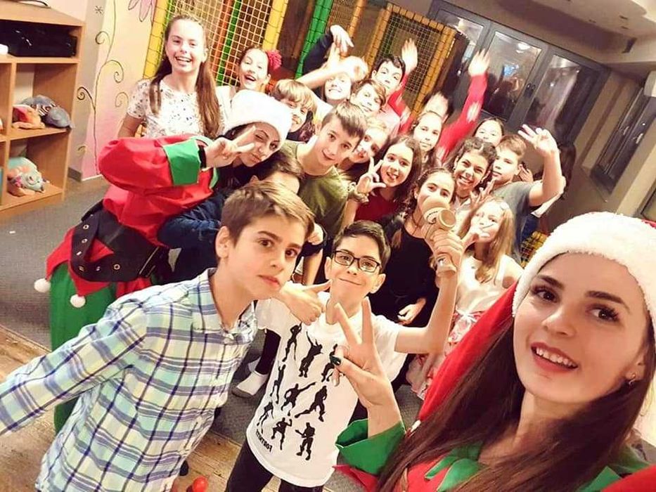 Коледно парти с аниматори и Дядо Коледа от Слон-Балон