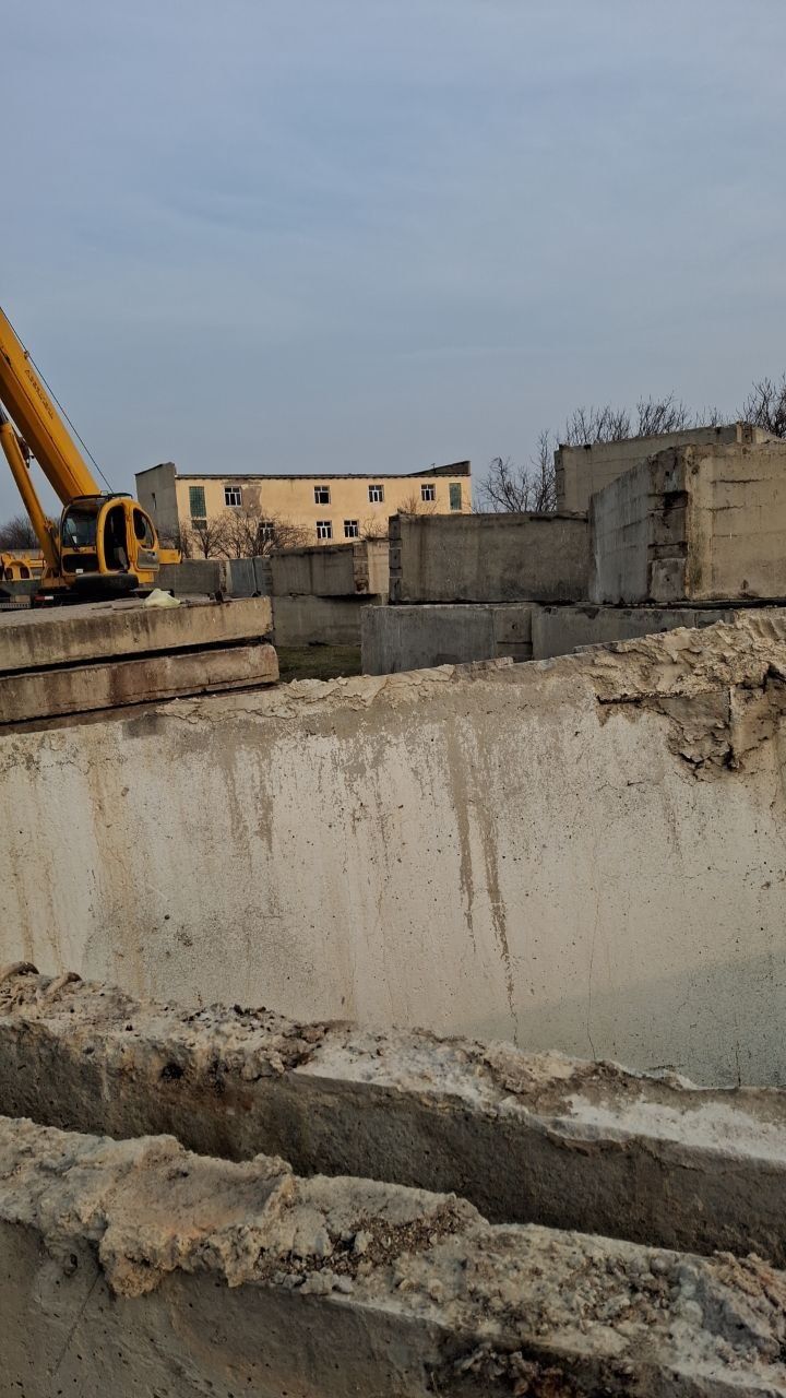 Beton pilita. 3×3 hovuz