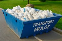 Transport moloz Techirghiol Nisip Piatră Gunoi Mobilă Pământ