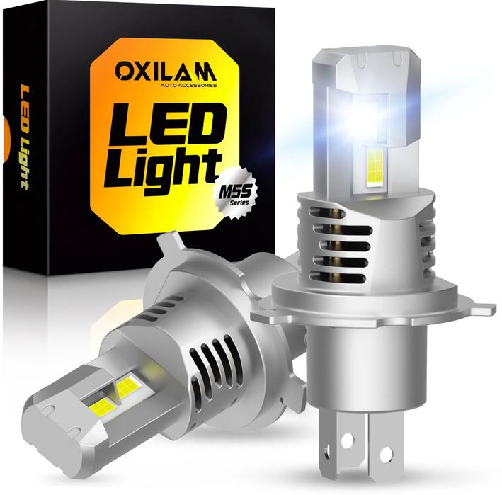 H4 led lampa Oxilam далный ближний matiz spark nexia 3 jentra onix