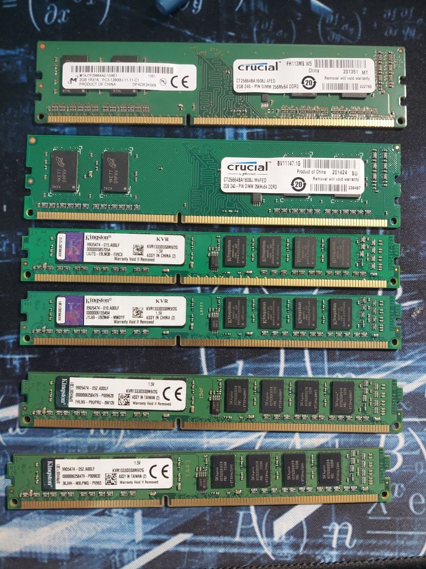 Placute Ram DDR 3 Desktop