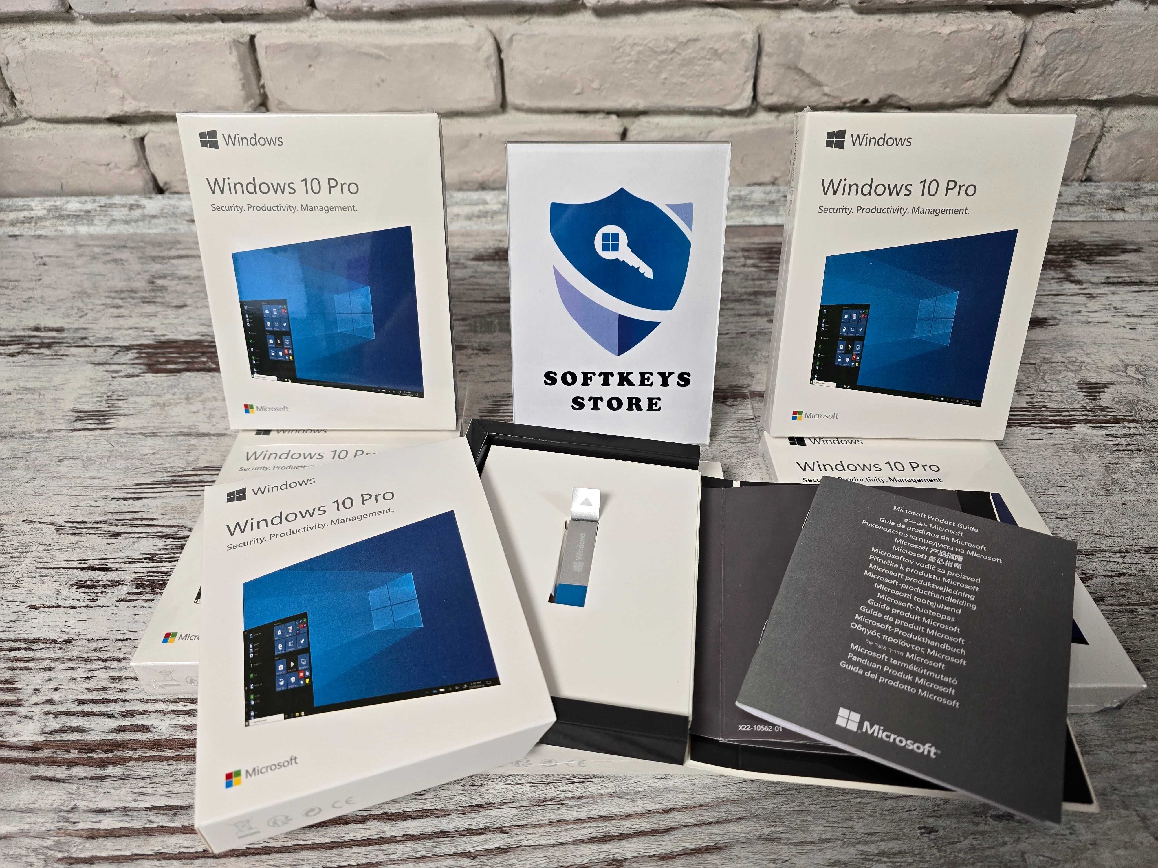Microsoft Windows 10 Home / Pro USB-пакет (ПРОМО до 31.07.2025)