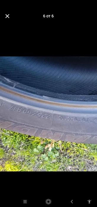 Гуми 4 сез., 225/60/17 Джип SUV, Yokohama dot:2018 1бр/50лв