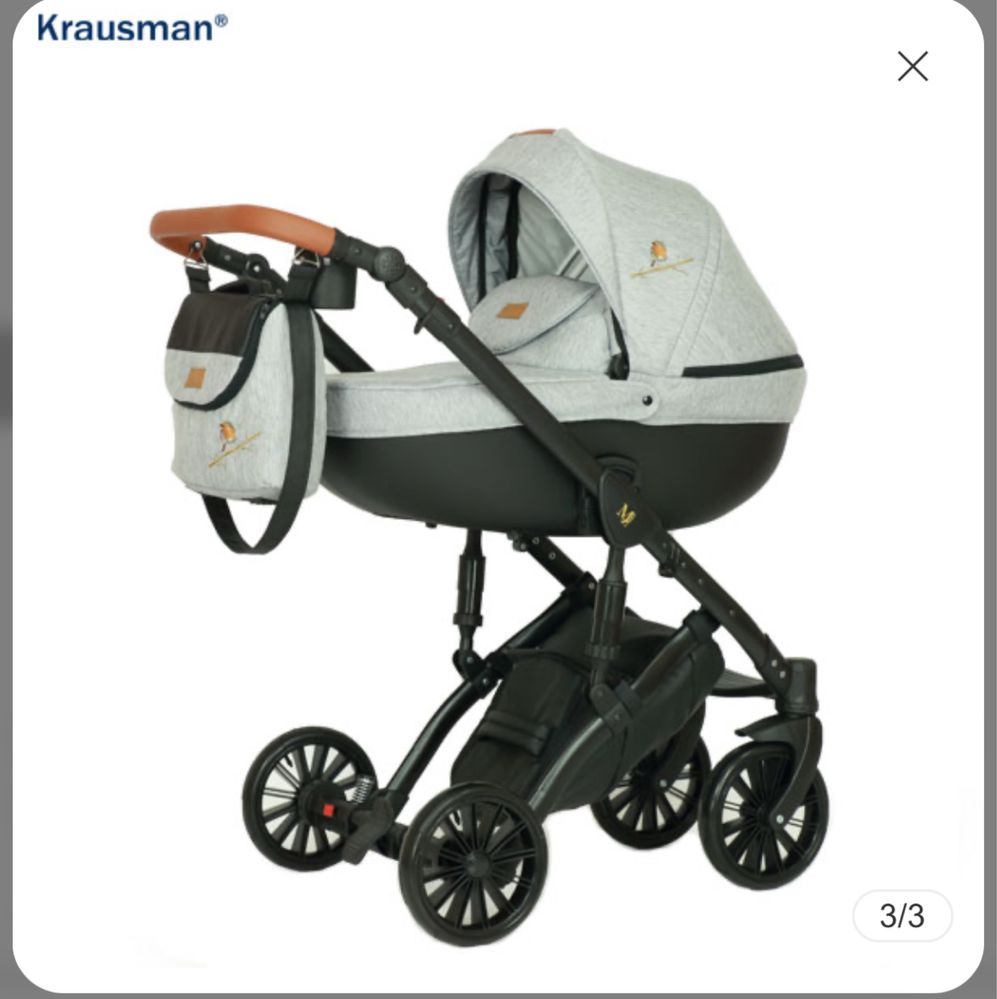 Krausman – Carucior 3 in 1 Mirage Swift Summer