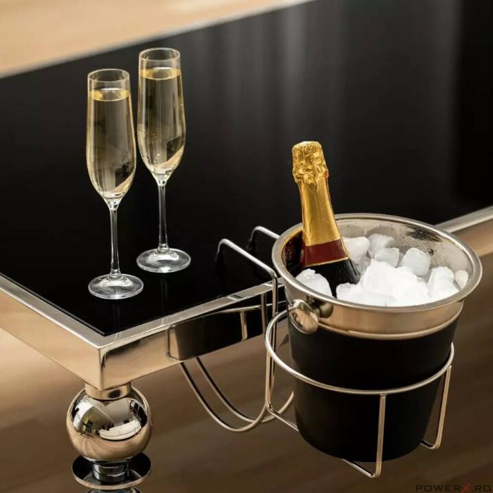 Suport prindere frapiera de masa, vin, sampanie, Kinghoff