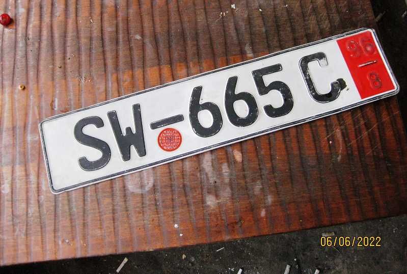 Номер на авто для коллекции, б/у - 3500 тенге