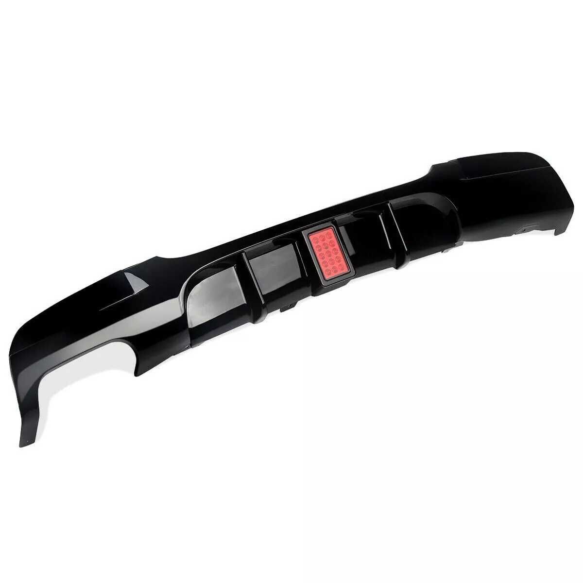 Difuzor cu LED Bara Spate M Performance BMW E90 E91, Evacuare Stanga