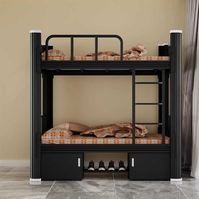 Железная просторная кровать для детей и взрослых/ двухъярусная кровать