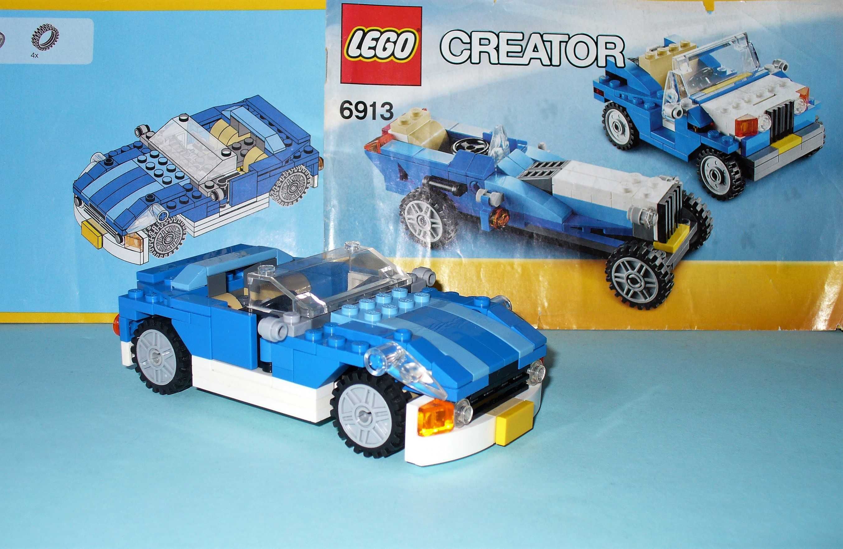 LEGO Creator 3 in 1 Blue Roadster 6913