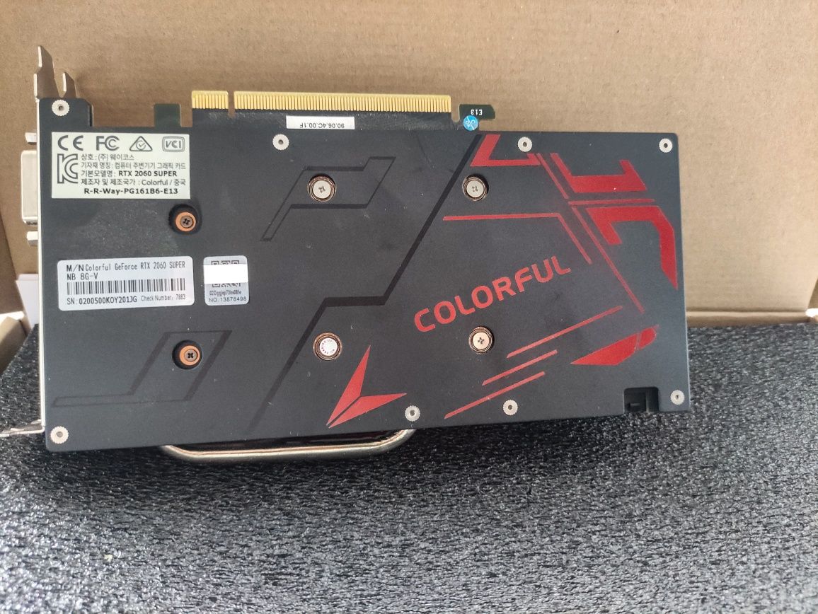 Placa video Colorful NVIDIA GeForce RTX 2060 SUPER NB 8G-V 8GB GDDR6 2