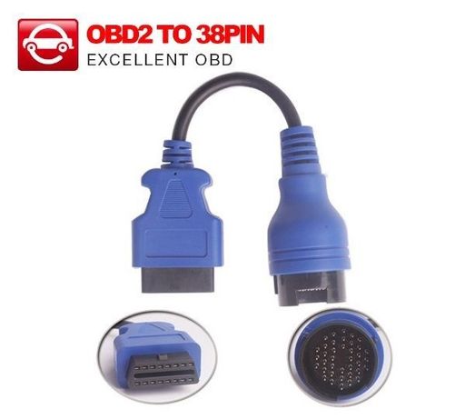 Cablu adaptor diagnoza IVECO Turbo Daily 38 pini la 16 pini OBD2