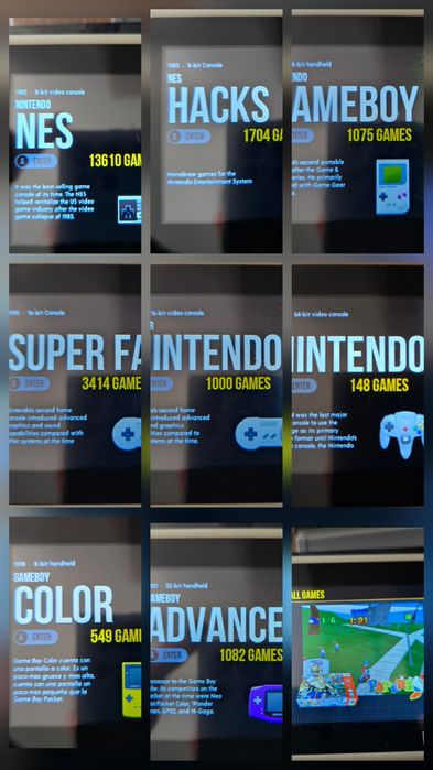 Consola retro portabila M17 128GB cu jocuri