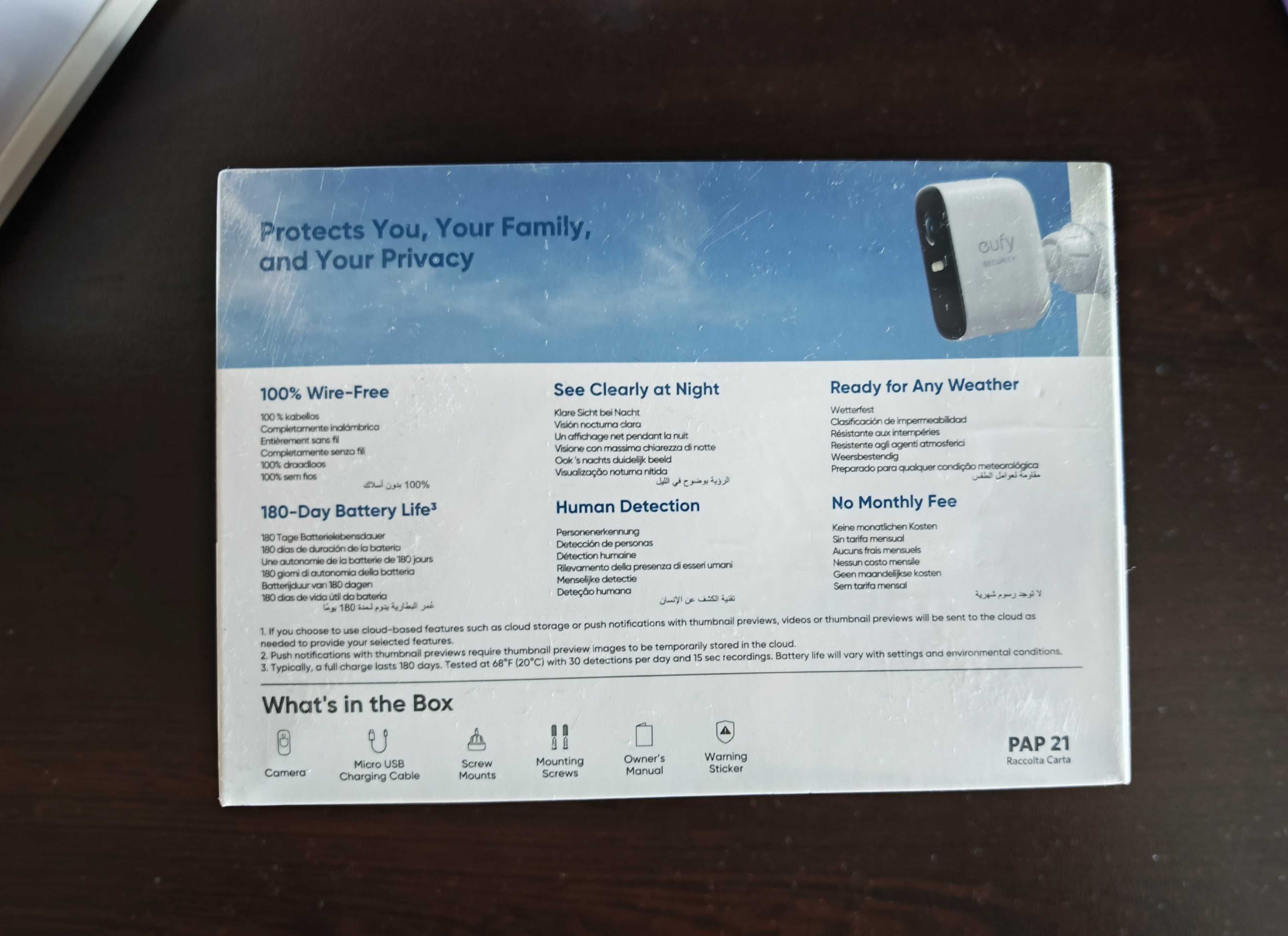 Eufy Security EufyCam 2C Pro 2k Wireless камера за видеонаблюдение