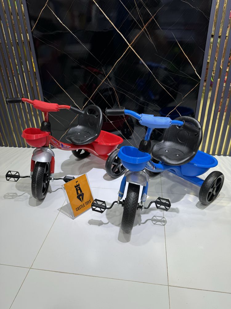 Барс Трёхколёсный велосипед  для детей от 2 до 5лет Castle Toys uz