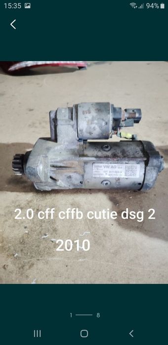 Electromotor passat CC 2.0 cff cffb