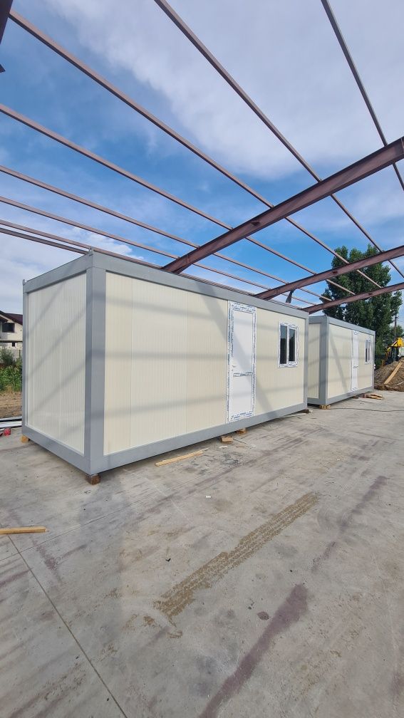 Vând containere birou vitrina sanitare depozitare locuit case paza etc