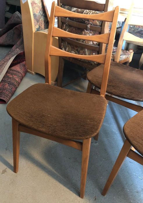 Mid century 4 scaun bucatarie dining