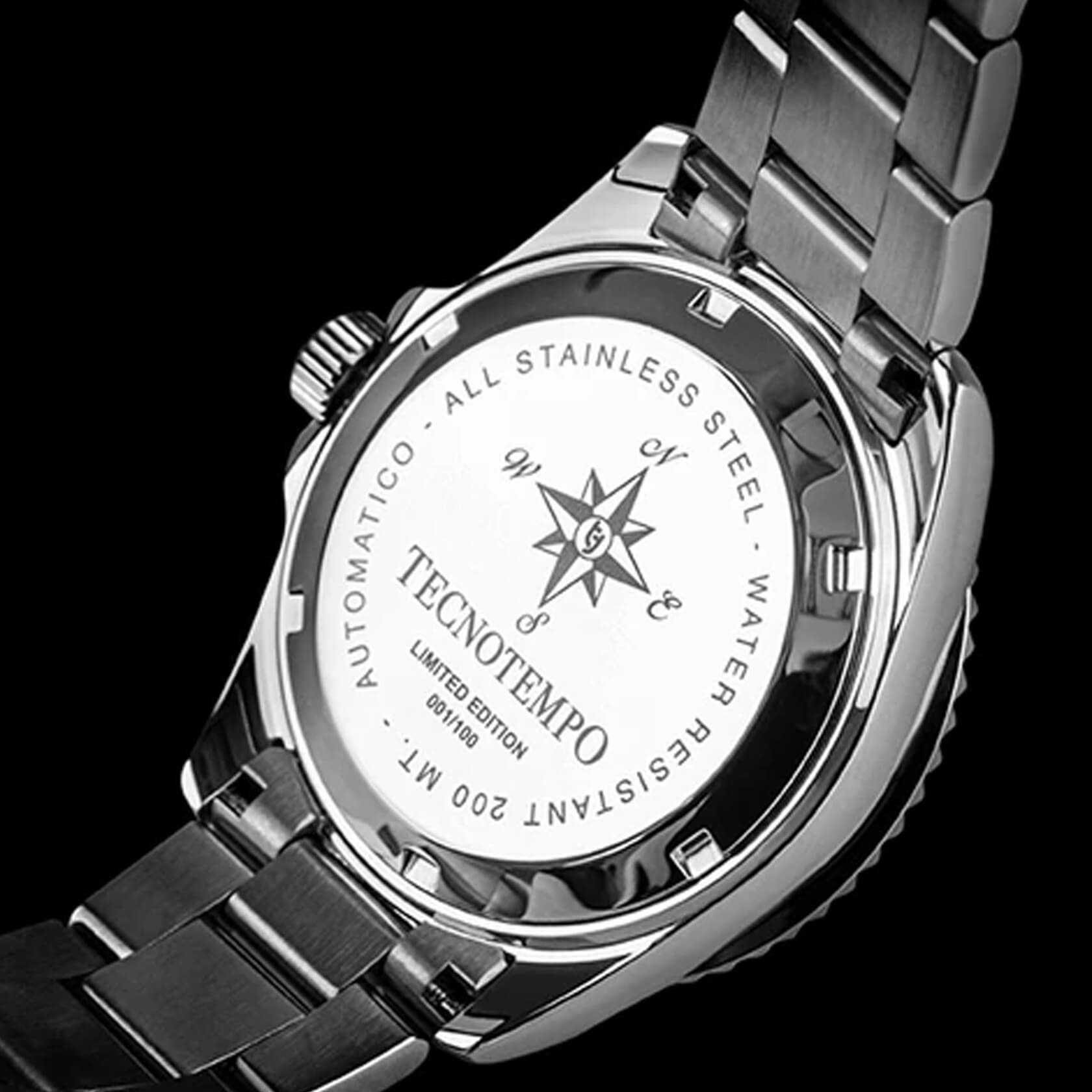 Мъжки часовник Tecnotempo Автоматичен Diver Limited Edition Wind Rose