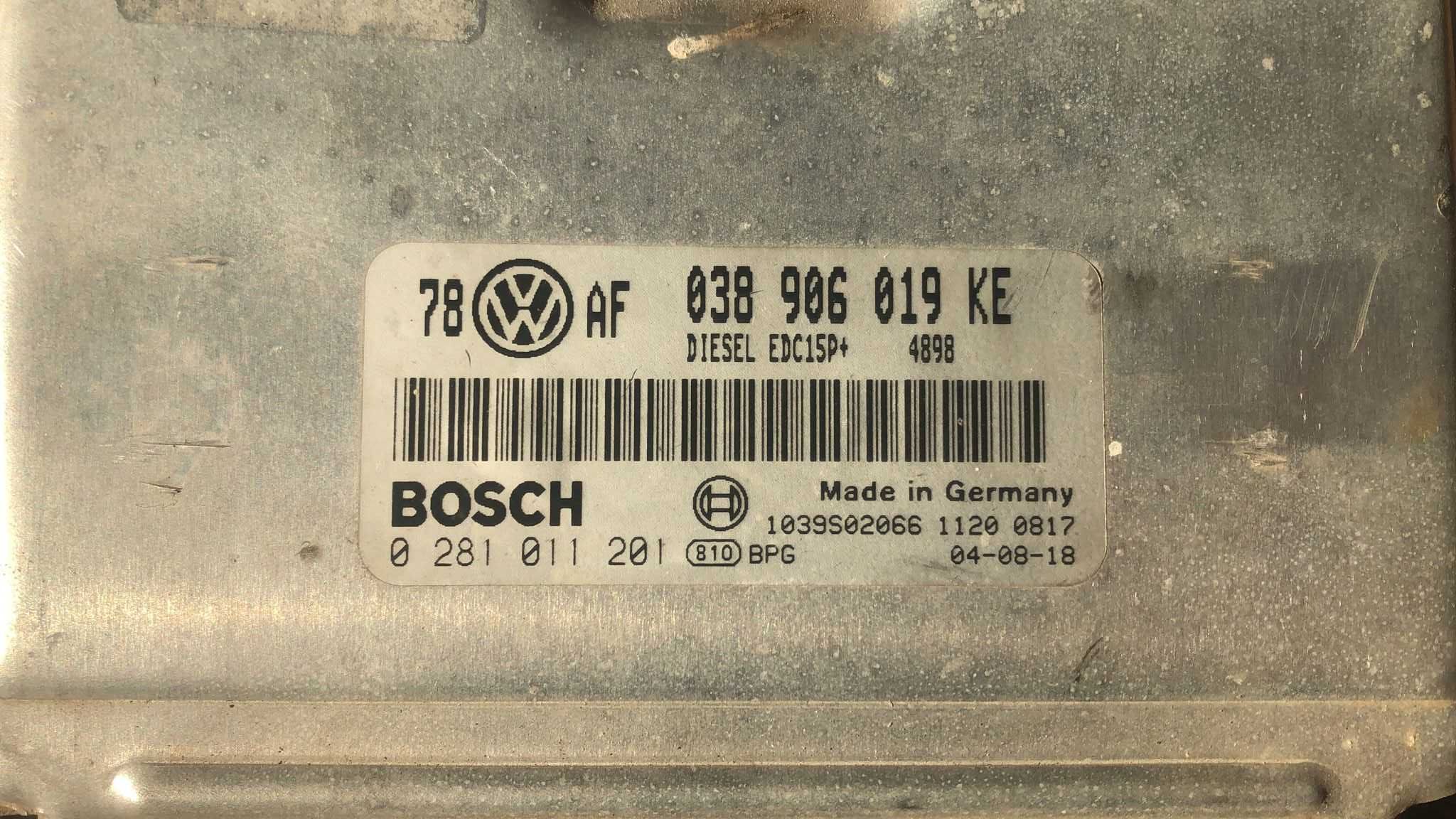 ECU Calculator motor VW 1.9 TDI, cod 0281011201
