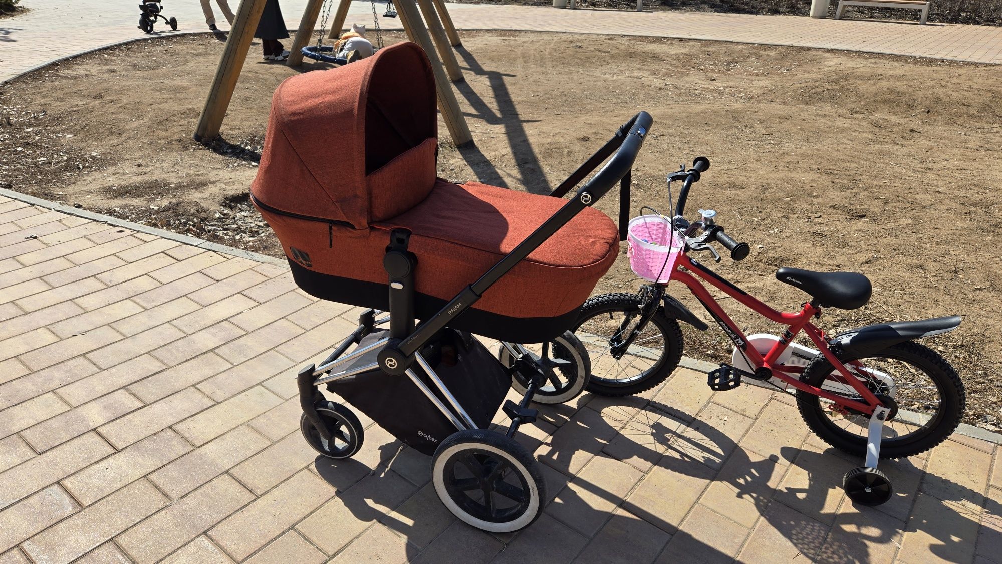 Sybex priam light seat 2в1 Коляска с люлькой