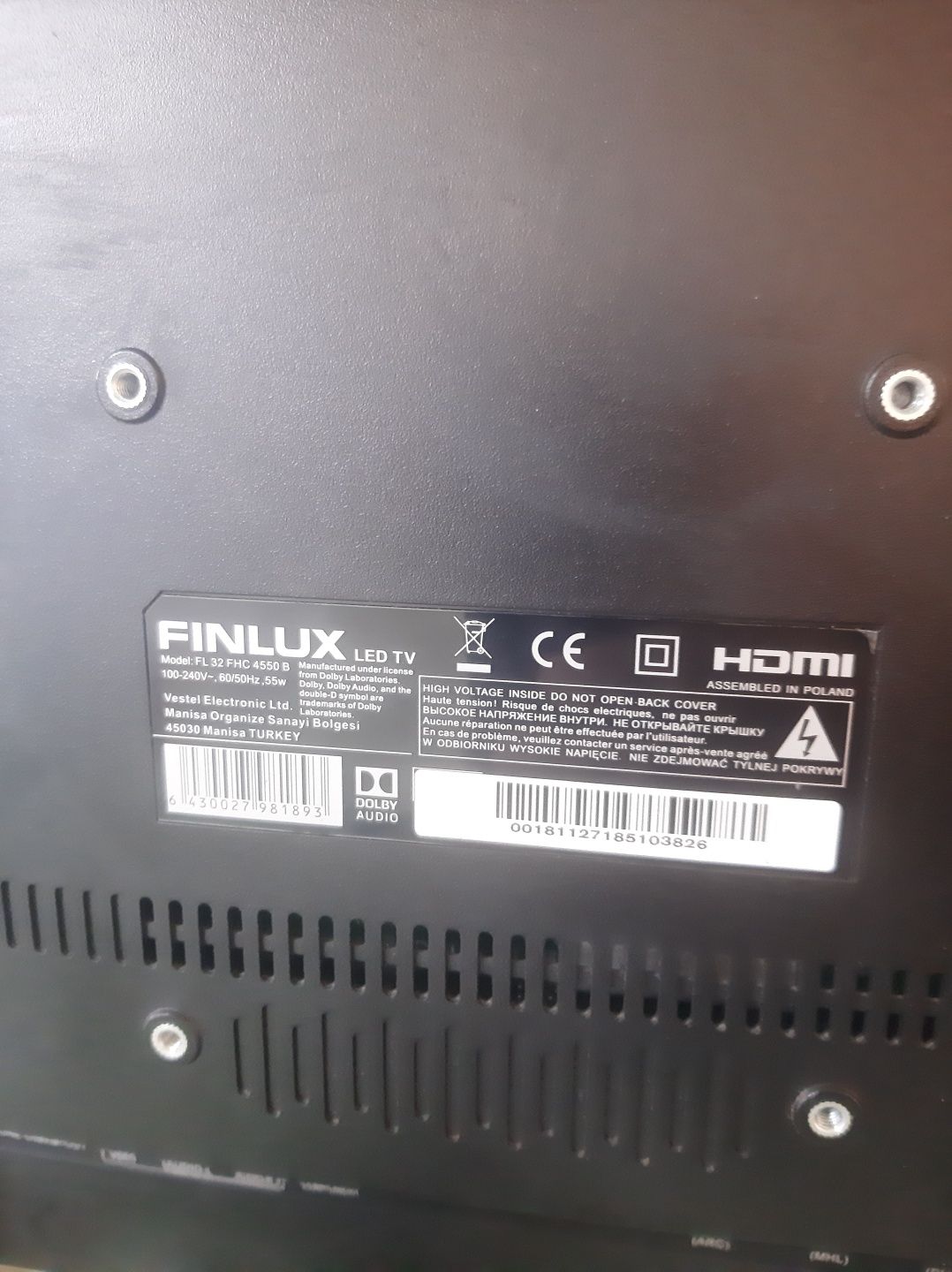 Телевизора FINLUX