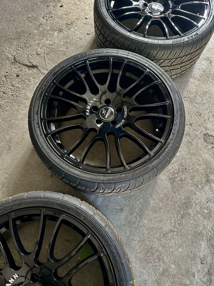 Jante hamann bmw 22’ cu anvelope
