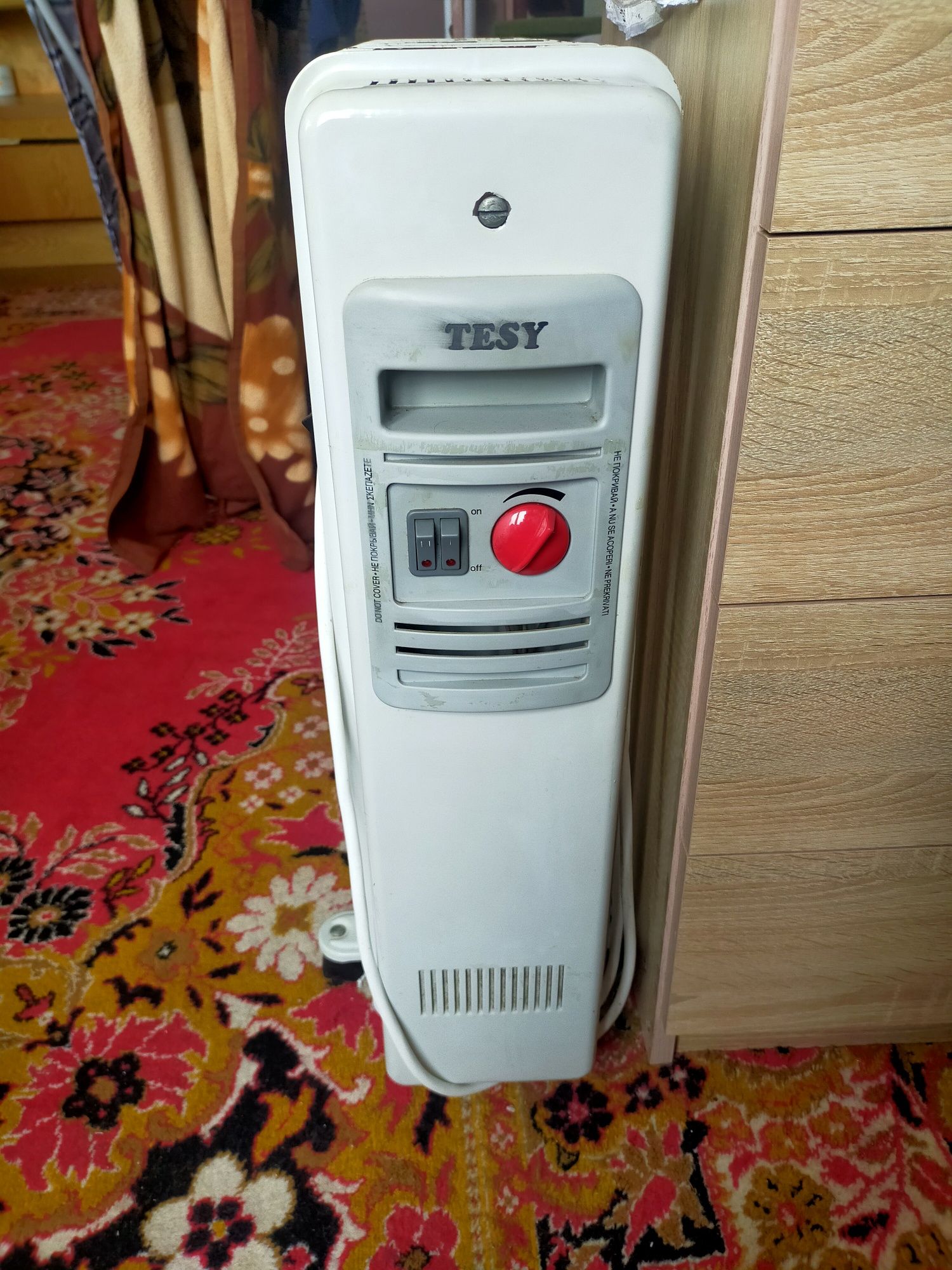 Работещ маслен радиатор Tesy