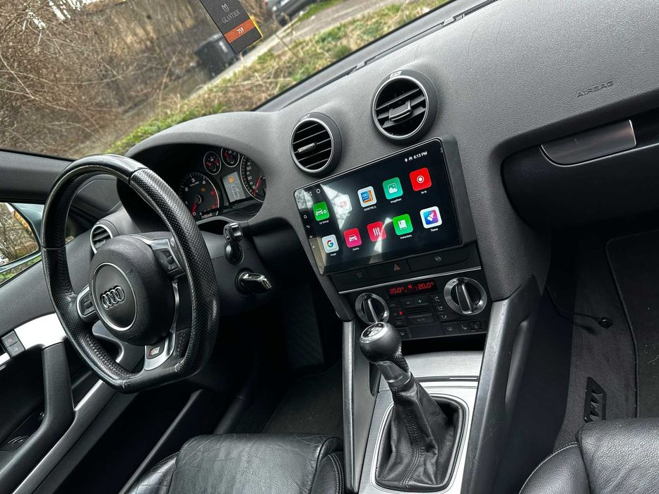 Navigatie GPS Android Dedicata Audi A3 - CarPlay Android Auto QLed 4G