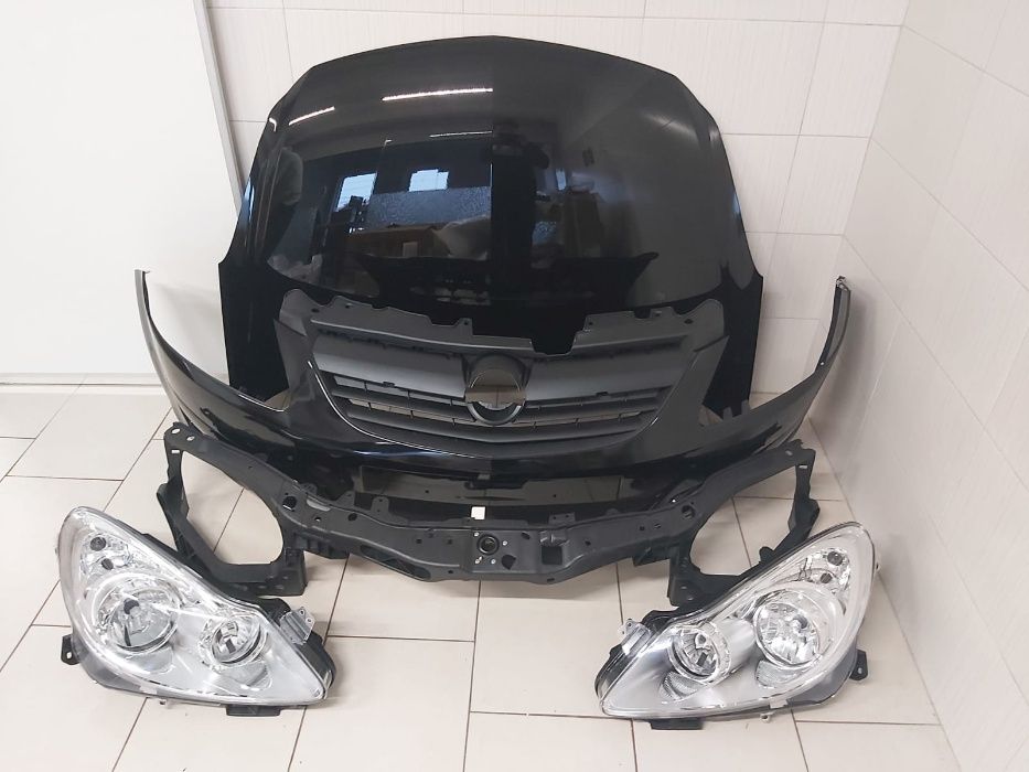 Pachet Bara+Far+Trager+Capota Fata Motor Opel Corsa D 06-11 Z20R-Negru