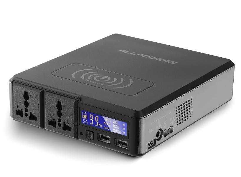 ALLPOWERS™ Solar Powerbank 154Wh 41600mAh 200W AC220V Слънчева Система