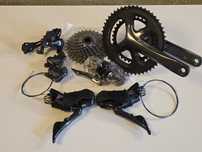 Shimano Hidraulic disc groupset 2x10 viteze cursiera gravel Tiagra