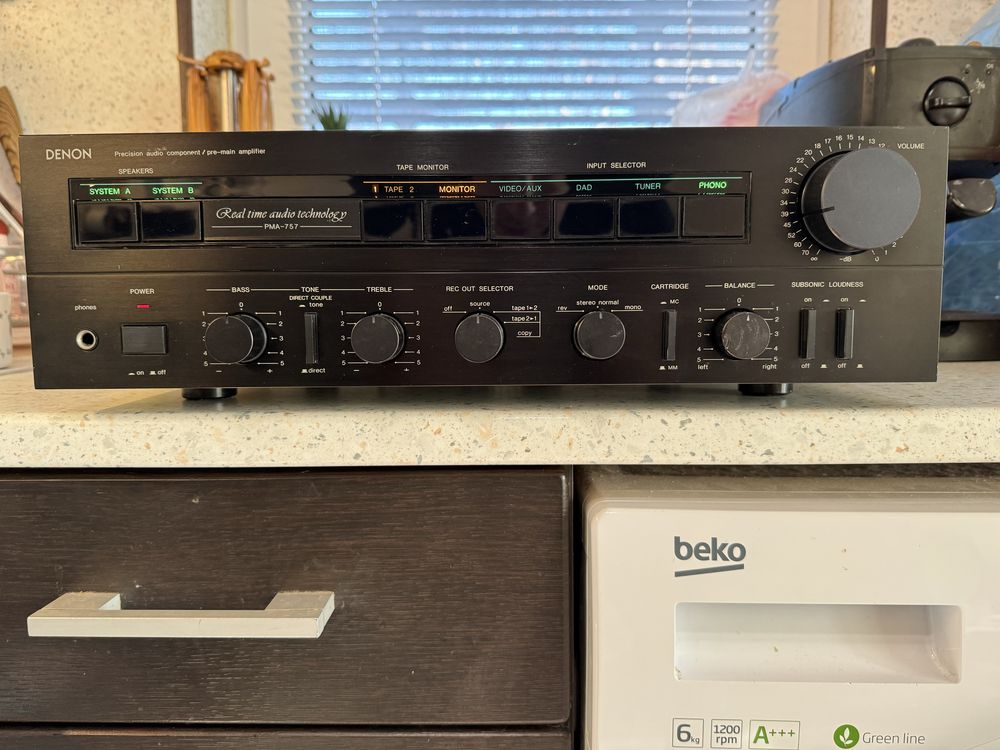 Denon PMA-757 качествен стерео усилвател