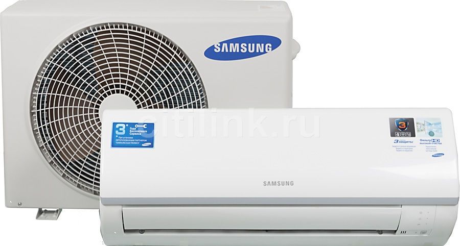 Кондиционер SAMSUNG AR12BQHQASINER (12000BTU)  Доставка бесплатно