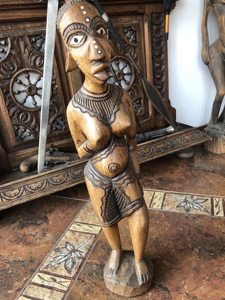 Statuete africane sculpturi masti lemn deosebite