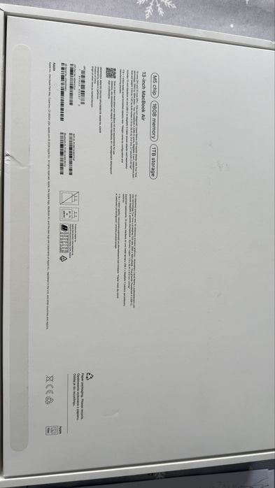 Apple Macbook Air M5 13" 10 CPU/10 GPU/16GB RAM/1TB SSD/ — миниатюра 8