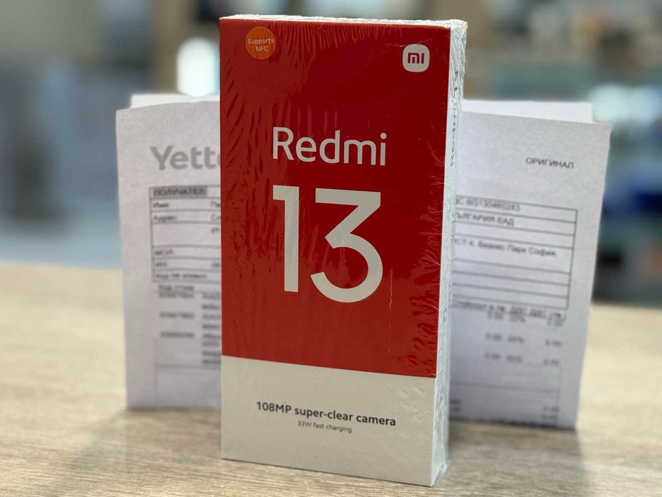 Xiaomi Redmi 13 | 128GB | Запечатан | 36 месеца гаранция