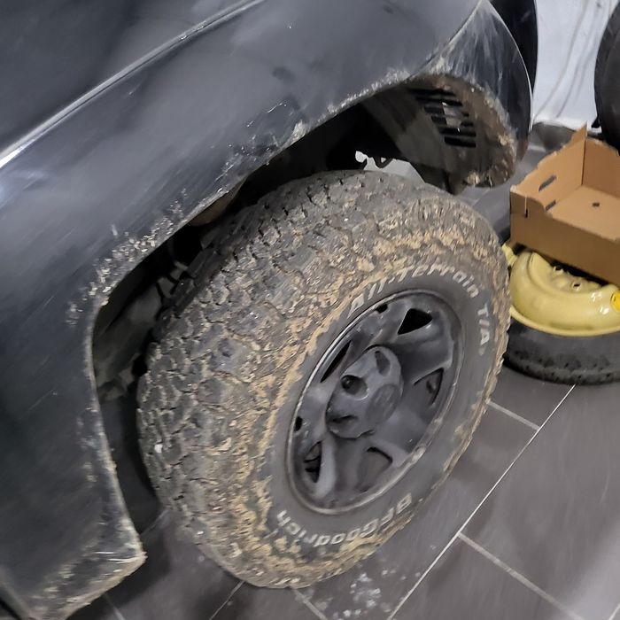 Тойота Такома черен пикап