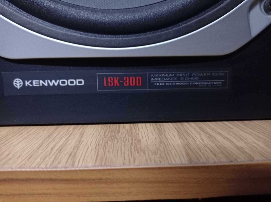 Усилвател Technics иТонколони Kenwood